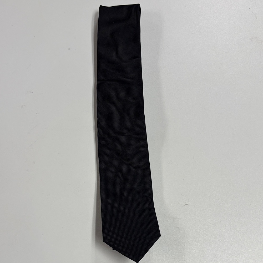 JF J.Ferrar Classic Black Men's Tie